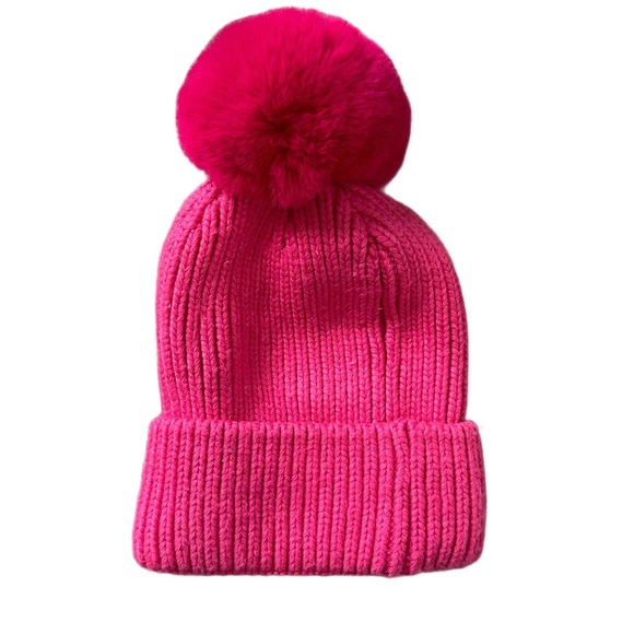 NWOT Norla Canada Alpaca Wool Blend Pompom Hat. - Picture 1 of 2